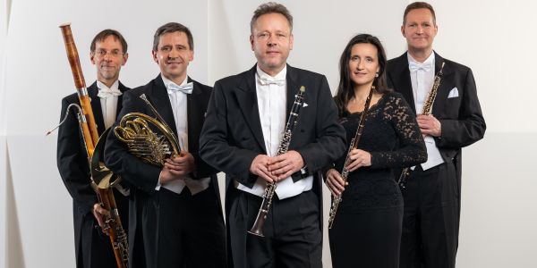 Titelmotiv – Neujahrskonzert mit dem Bläserquintett der Sächsischen Bläserphilharmonie