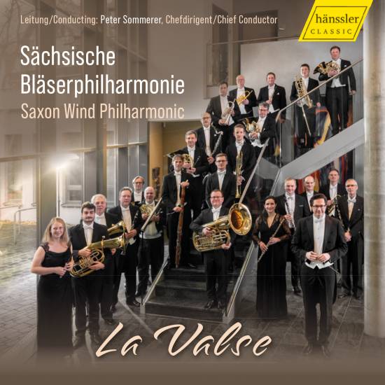 lavalse_cover-rgb | Sächsische Bläserphilharmonie - CD - La Valse